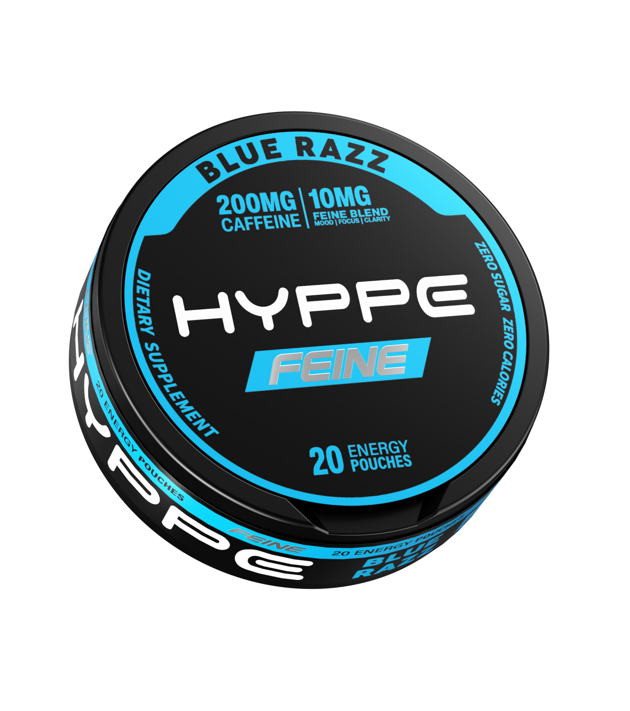 HYPPE FEINE energy pouches 200mg caffeine — view 7