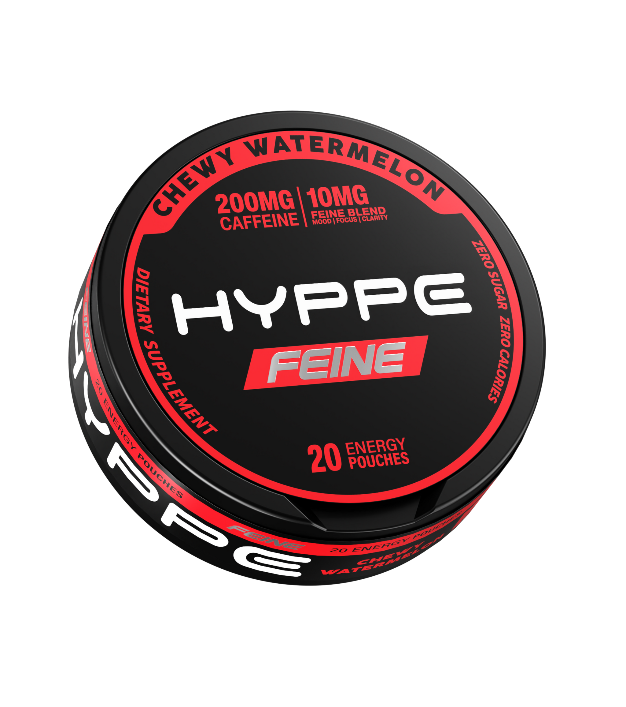 HYPPE FEINE energy pouches 200mg caffeine — view 2