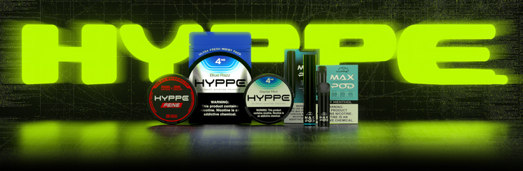 HYPPE Collection | Nicotine & Caffeine Formats