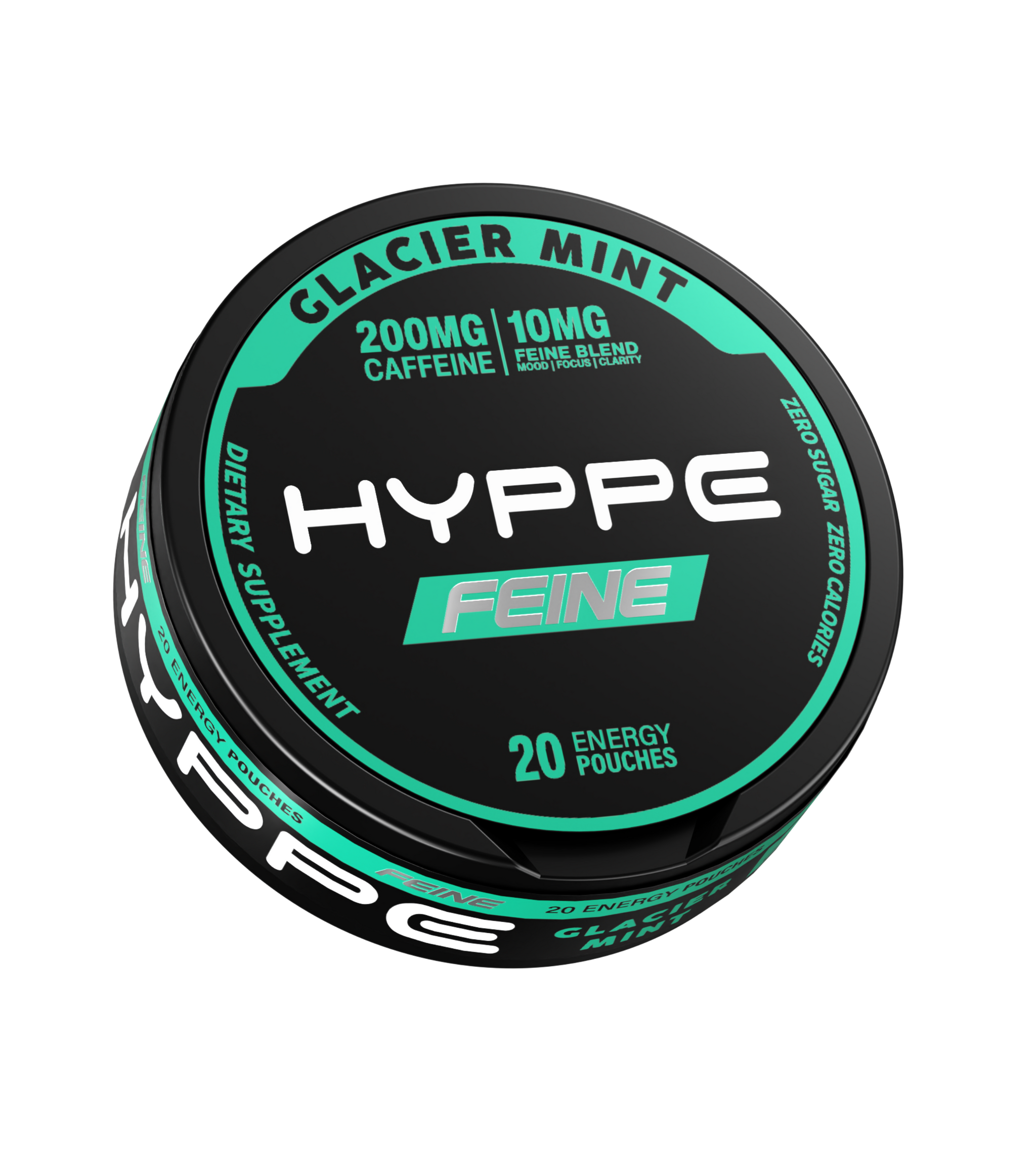 HYPPE FEINE energy pouches 200mg caffeine — view 3