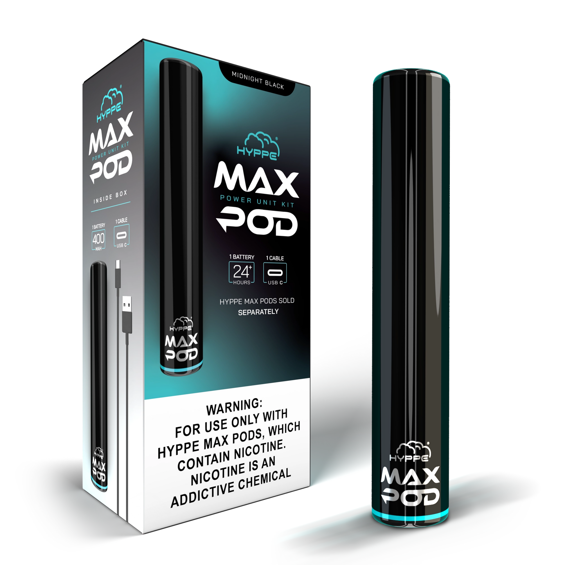 HYPPE Max battery 400mAh rechargeable power unit