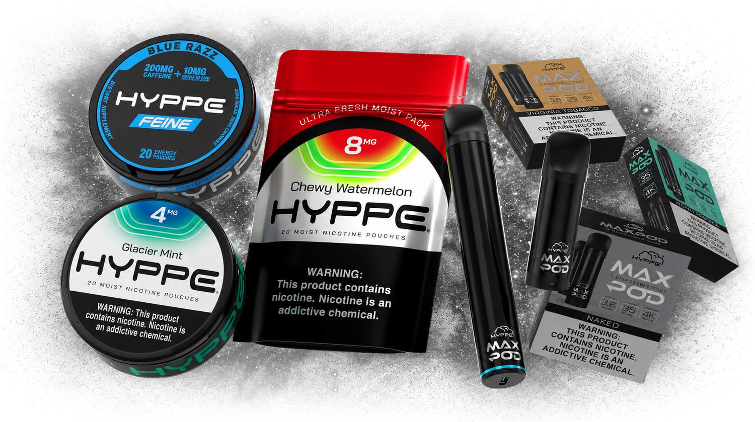 hyphy tobacco and vape Buy Hyppe Max Air 5000 Virginia San jose Hidden Gem