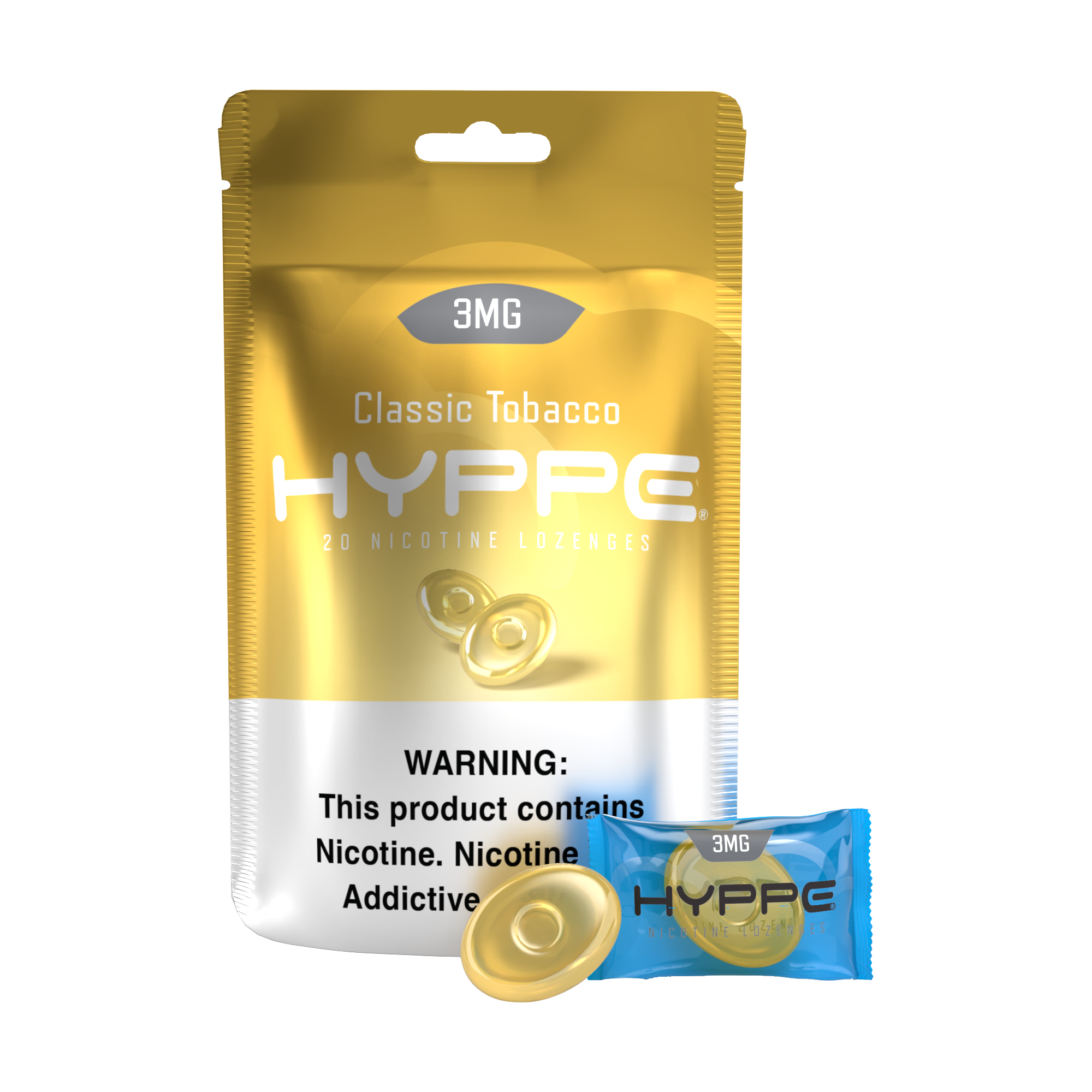 HYPPE nicotine lozenges tobacco-free — view 3