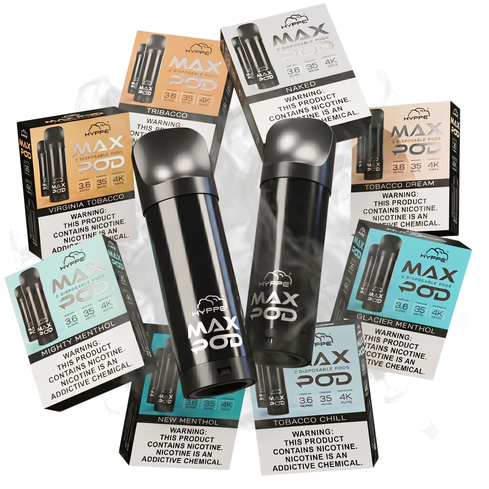 HYPPE Max nicotine pod refill