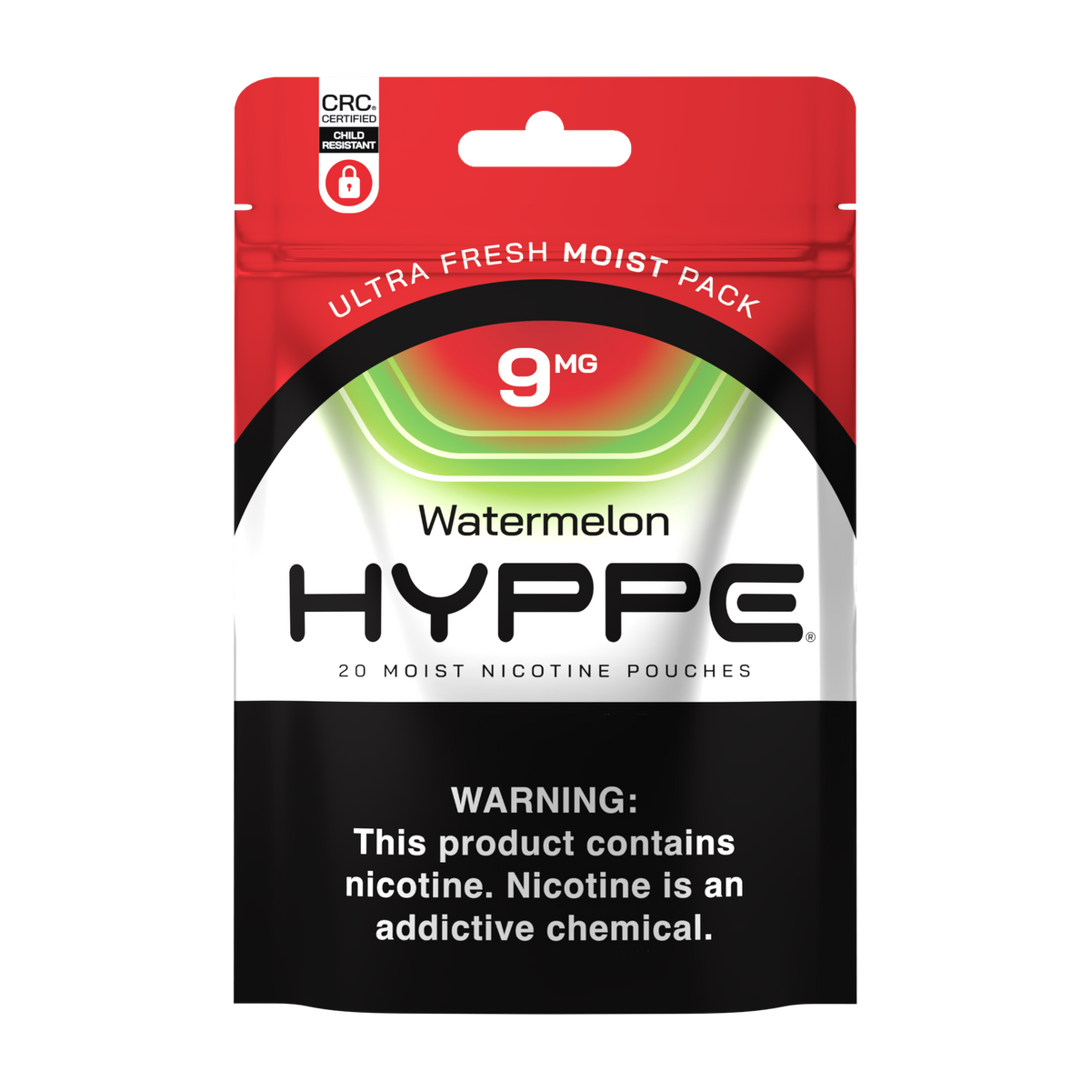 HYPPE Chewy Watermelon 9mg Bag