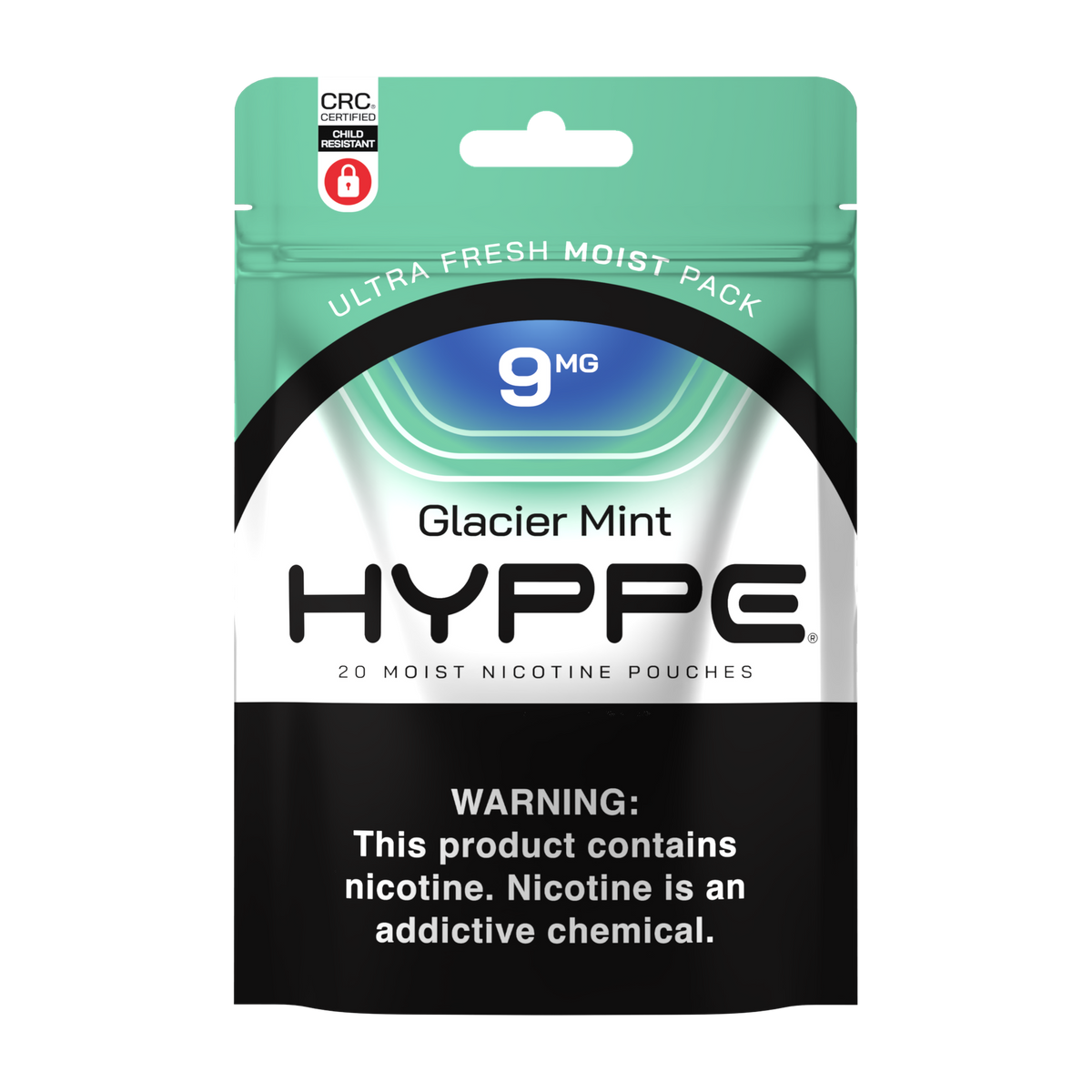 HYPPE Glacier Mint 9mg Bag