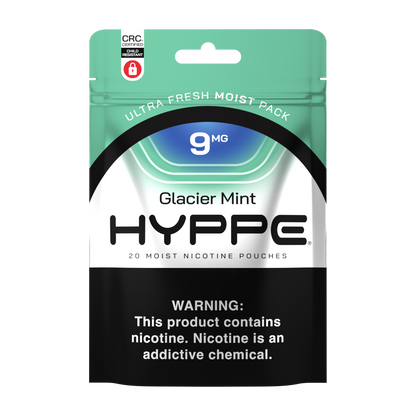 HYPPE Glacier Mint 9mg Bag