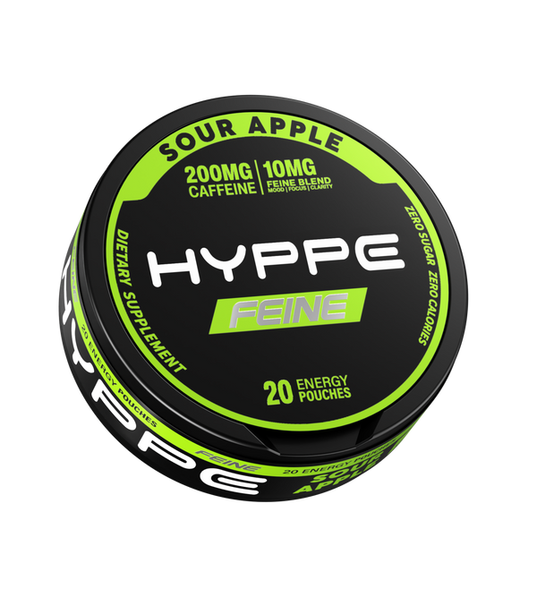 HYPPE FEINE energy pouches 200mg caffeine — view 5