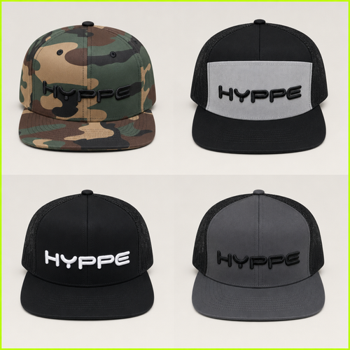 HYPPE Snapback Hat, one of four random styles